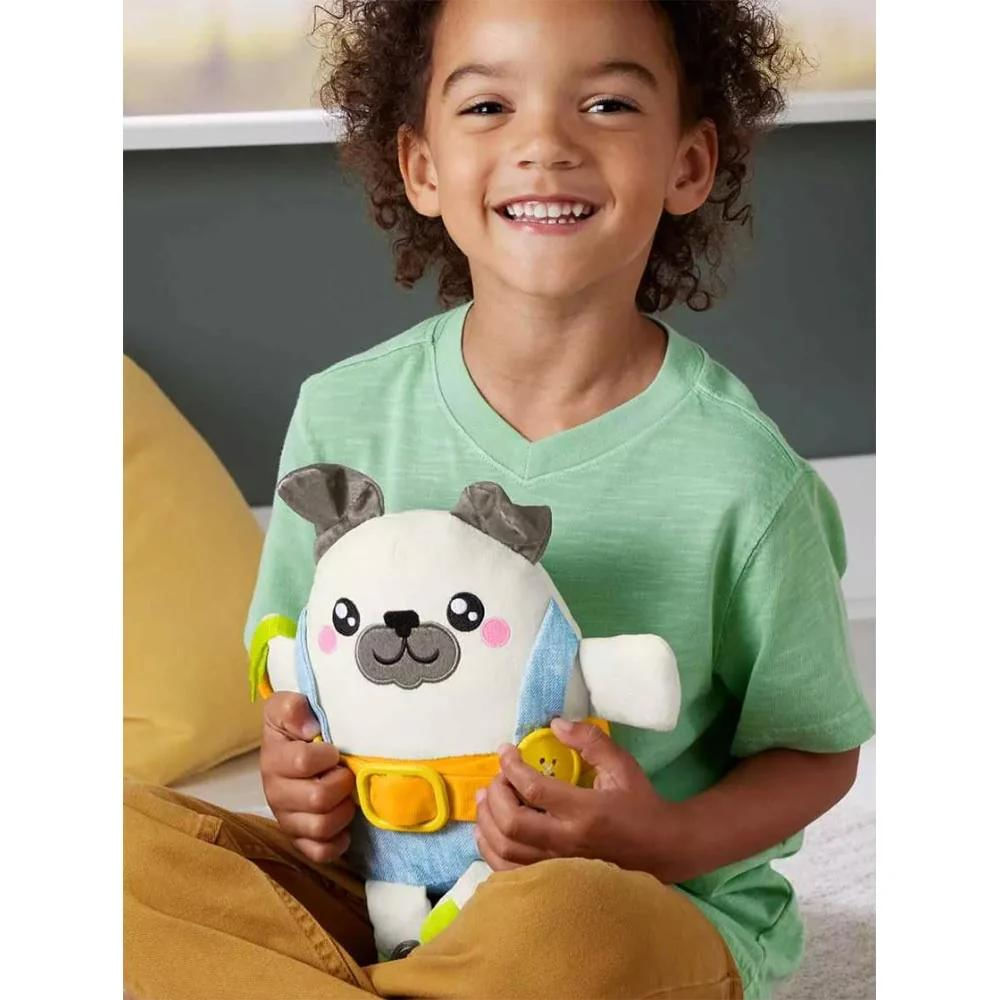 Pelúcia Pug Hora De Se Vestir Fisher Price - Mattel HYC29