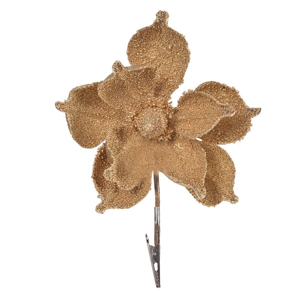 H.magnolia Natal (dourado) 21cm