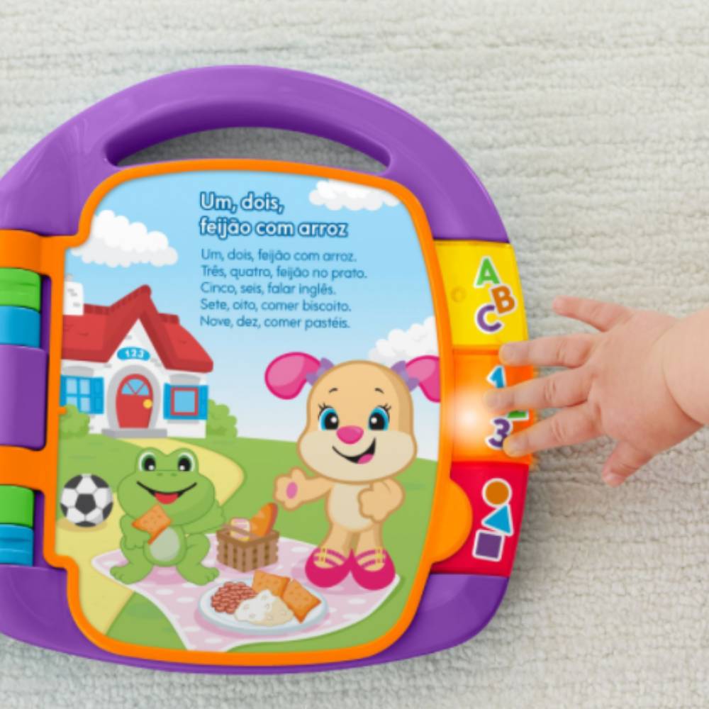 Livro - Aprender e Brincar - Meu Primeiro Livro de Rimas - Fisher-Price