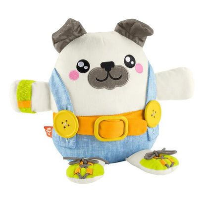 Pelúcia Pug Hora De Se Vestir Fisher Price - Mattel HYC29