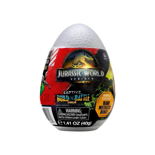 Jurassic Captivz Rebirth Ovo Surpresa Mini Dinossauro - Fun
