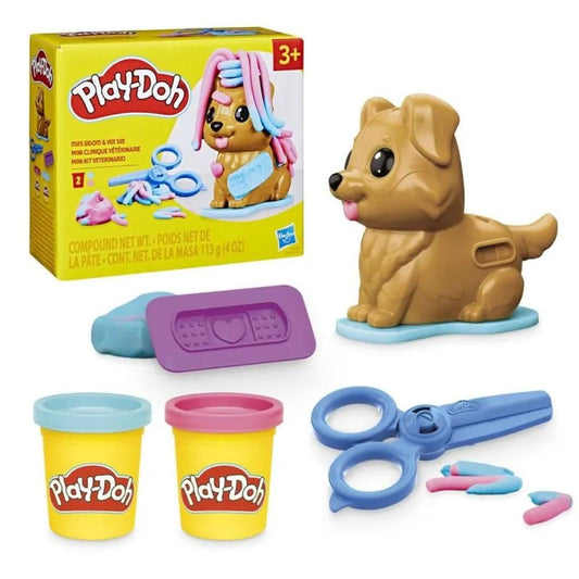 Play Doh Conjunto Mini Kit Veterinário Hasbro - F7908