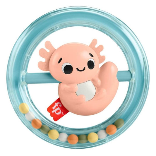 Fisher Price Chocalho Balançar e Girar Axolote - Mattel HRB19/HRB21