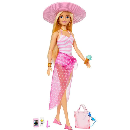 Boneca Barbie Fashion Dia de Praia - Mattel HPL73