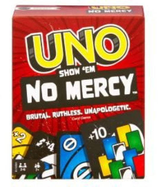 Jogo de Cartas UNO Show 'Em No Mercy Mattel HWV18