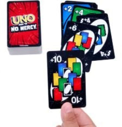 Jogo de Cartas UNO Show 'Em No Mercy Mattel HWV18
