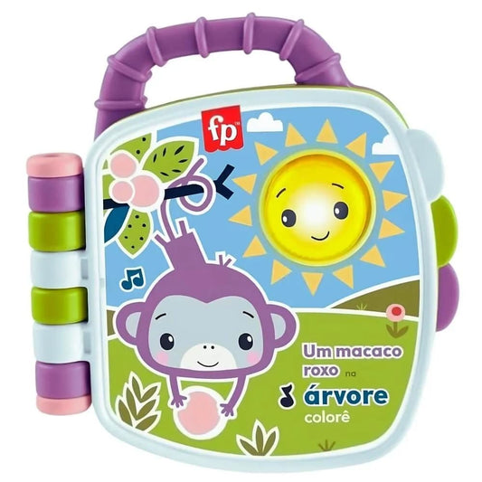 Livrinho Fisher Price Cante Com O Macaquinho - Mattel JNJ21