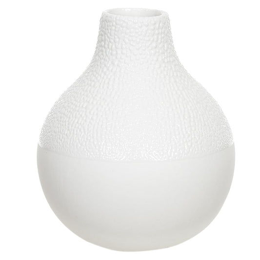Vaso Decor Porcelana (branco) 9cm 7,5d