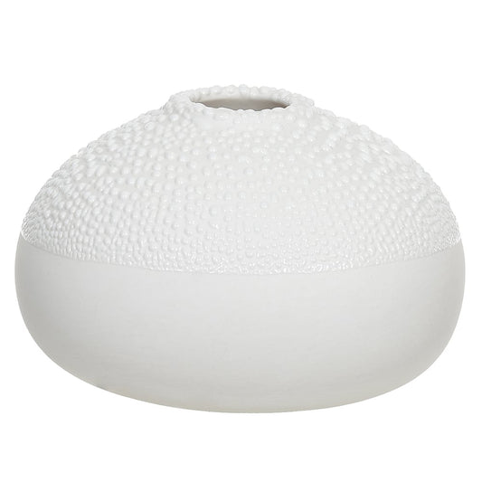 Vaso Decor Porcelana (branco) 6,3X9,3X8,8cm