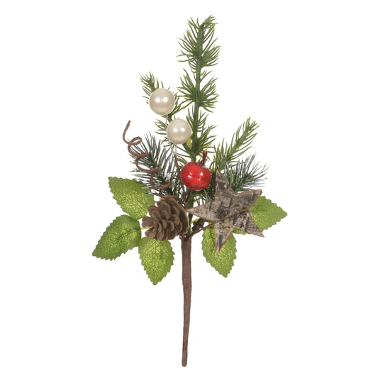 Pick C/pinha (verde) 21cm