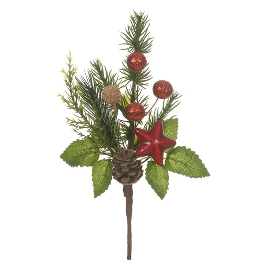 Pick C/pinha (verde) 21cm