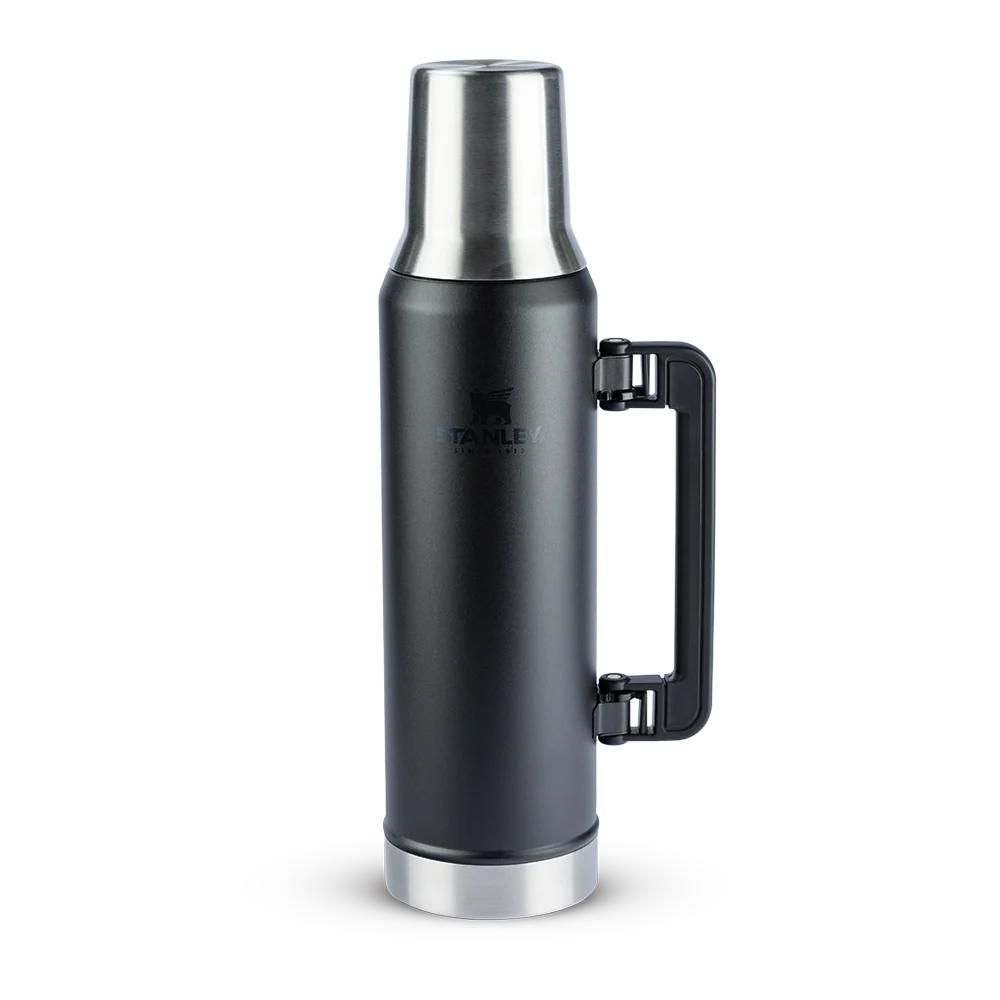 Garrafa Térmica Mate System Matte Black | 1.6L