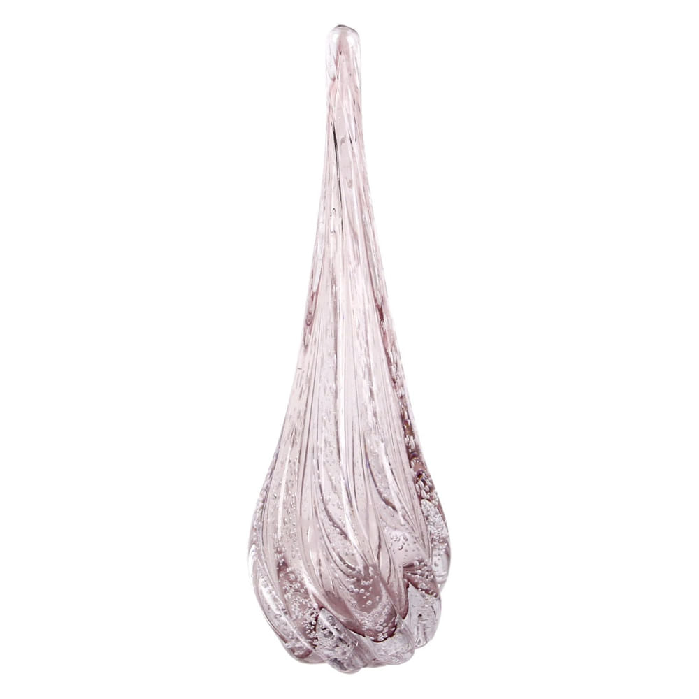 Gota de Vidro Ametista Veneza 10x30cm