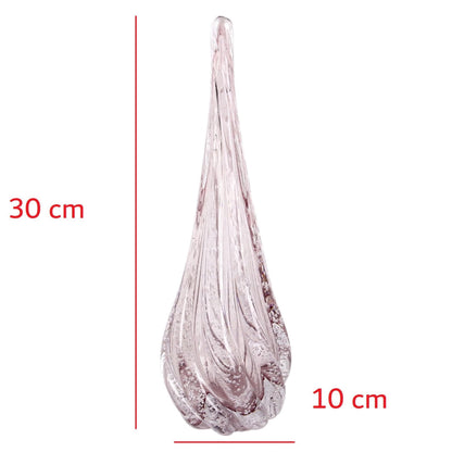 Gota de Vidro Ametista Veneza 10x30cm