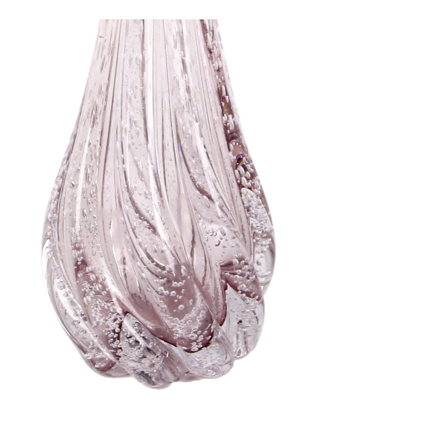 Gota de Vidro Ametista Veneza 10x30cm