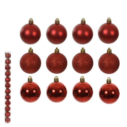 Bola Misto Tubo C/12 Und (vermelho) 5D
