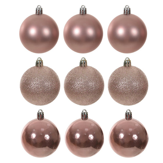 Bola Misto Tubo C/9 Und (rosa Claro) 6cm