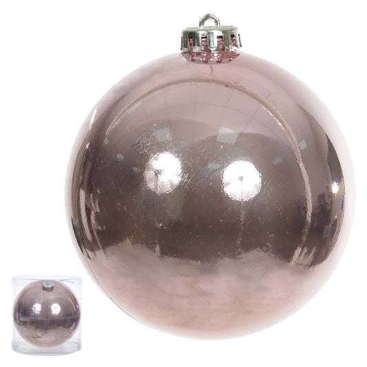 Bola Perolada Tubo C/1 Und (rosa Claro) 12cm