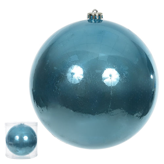 Bola Perolada Tubo C/1 Und (azul Claro) 20cm