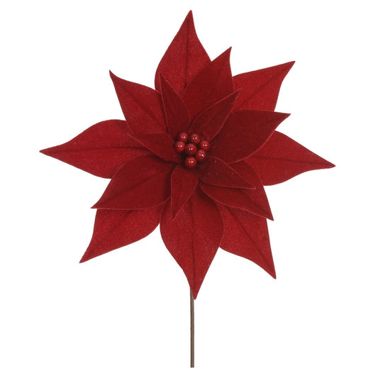H.bico Papagaio Natal Aveludado (vermelho) 25cm 30d