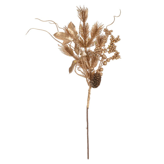 H.grass Natal C/pinha (dourado) 50cm
