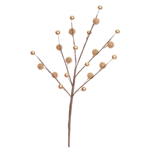 H.pick Berry Natal (dourado) 30cm