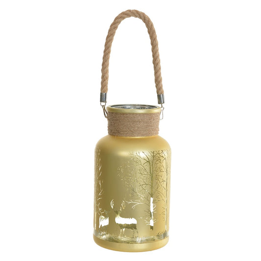 Natal Pote Decorativo 25X14cm (dourado)