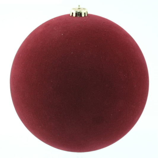Bolas Decoradas C/1 Und (borgonha) 20cm