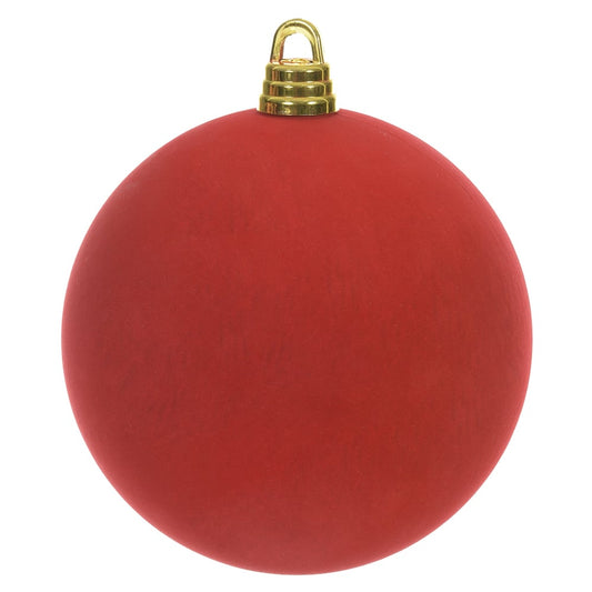 Bola Decorada C/1 Und (vermelho) 30cm