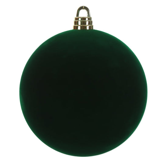Bola Decorada C/1 Und (verde Escuro) 30cm
