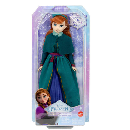 Boneca Articulada - Disney - Frozen - Anna - Vestido De Baile Real - Mattel