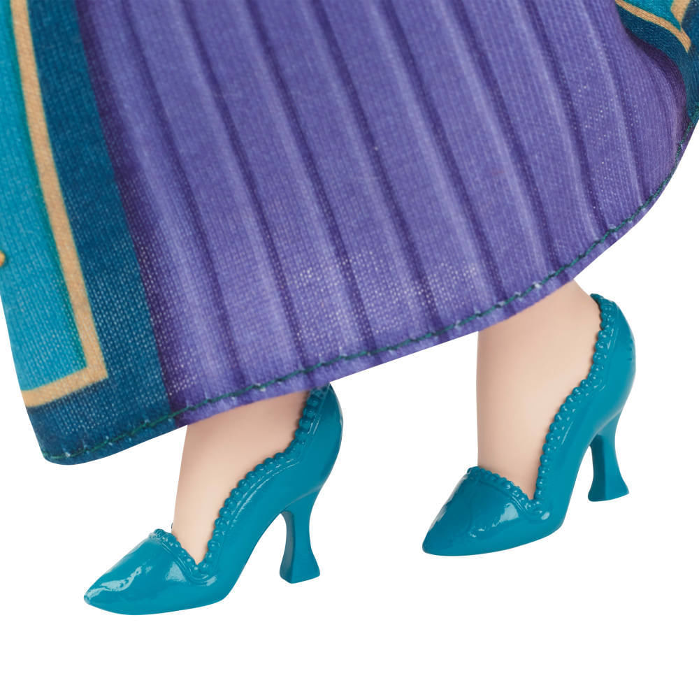 Boneca Articulada - Disney - Frozen - Anna - Vestido De Baile Real - Mattel