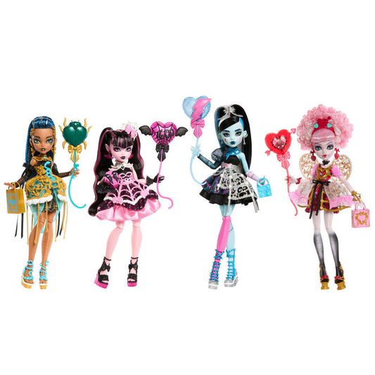 Boneca Articulada - Monster High - Aniversário Monstruoso Surpresa - Modelos Sortidos - Mattel