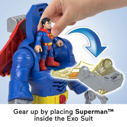 Boneco - Imaginext - Dc Super Friends - Superman Insider - Mattel