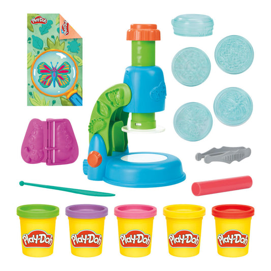 Conjunto de Massinha - Play-Doh - Microscópio Iluminar e Revelar - Hasbro