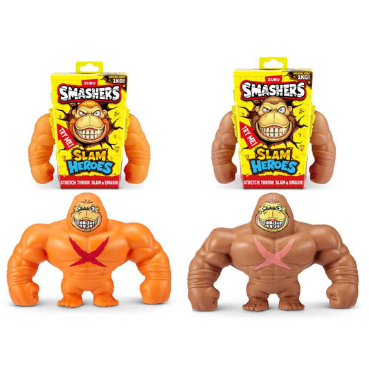 Figura De Ação - Smashers - Boneco Elástico Heróis - Modelos Sortidos - Fun