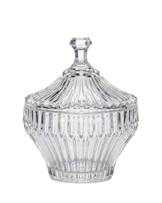 Potiche decorativo de cristal de chumbo Renaissance da Lyor