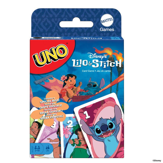 Jogo De Cartas - Uno - Disney - Stitch - Mattel