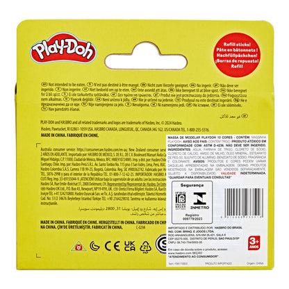 Kit de Massa de Modelar - Play-Doh - 10 Cores - Hasbro