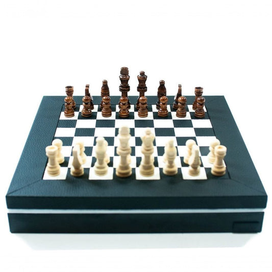 Jogo Xadrez Black 32x32x5,5cm
