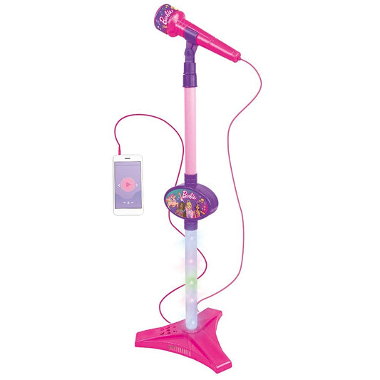 Microfone com Pedestal - Barbie Dreamtopia - Fun