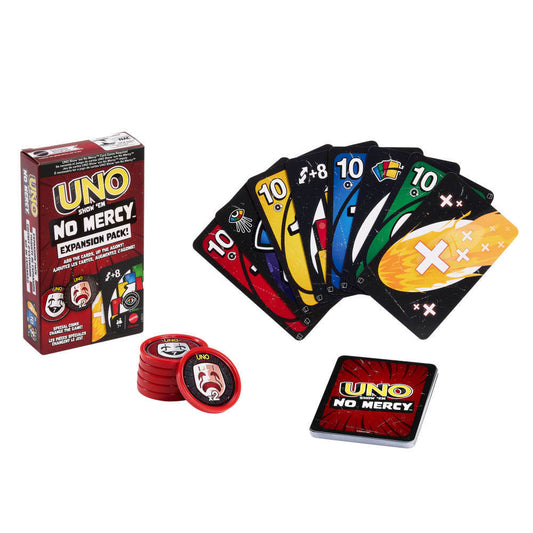 Pacote De Expansão De Cartas - UNO - No Mercy - Mattel