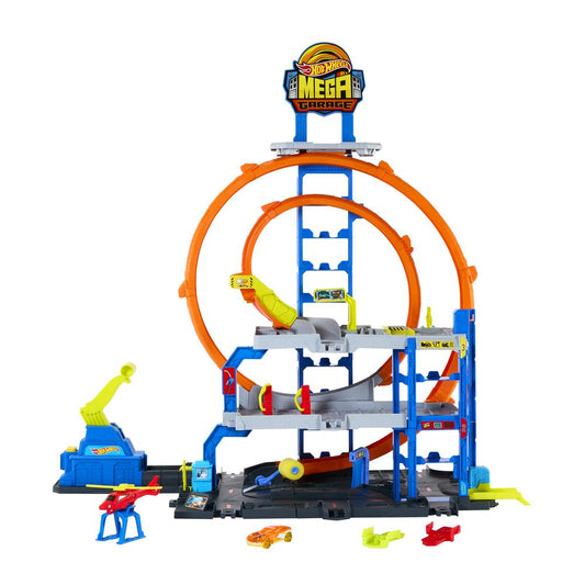 Pista De Brinquedo - Hot Whells - City - Mega Garagem - Mattel