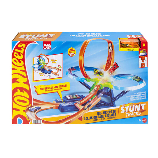 Pista De Percurso - Hot Wheels - Choque Multi-Aéreo - Stunt Tracks - Mattel