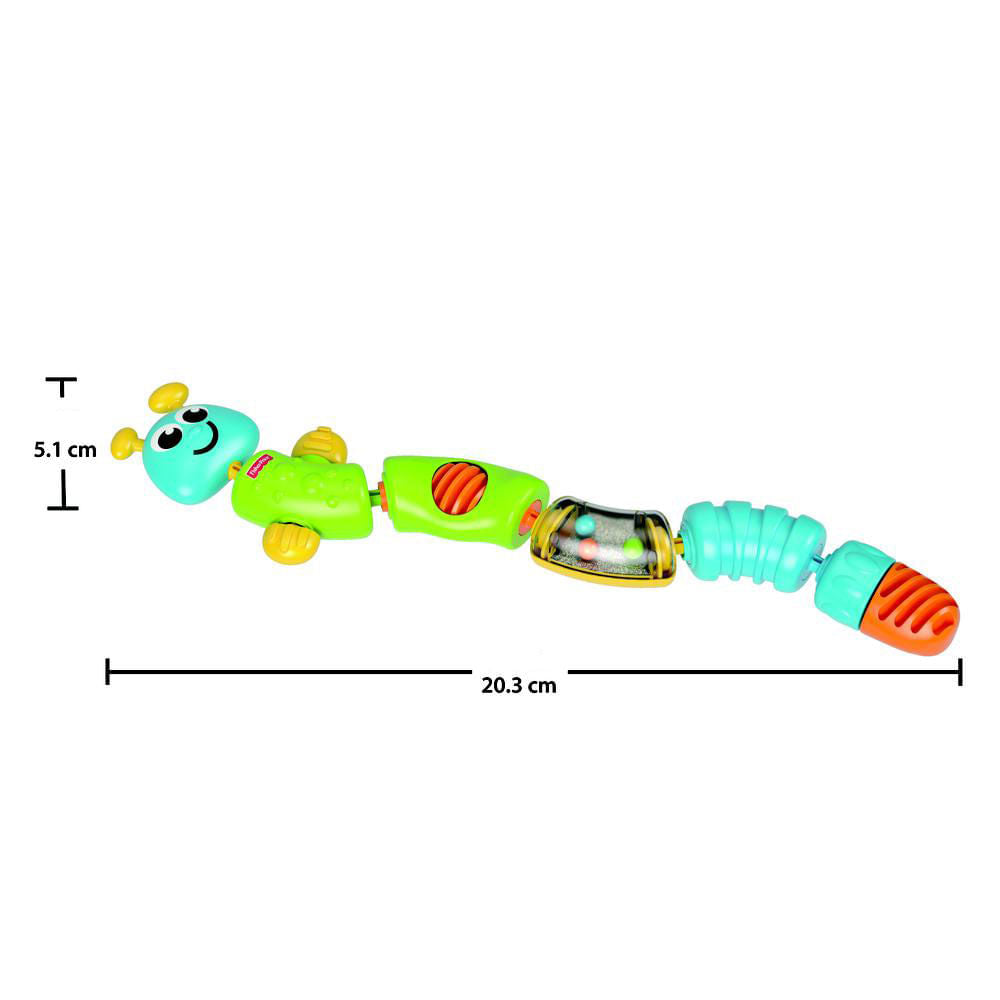 Figura de Atividades - Lagarta Encaixa e Solta - Fisher-Price