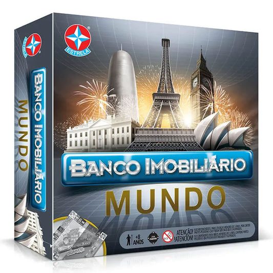 Jogo - Banco Imobiliário - Mundo - Estrela