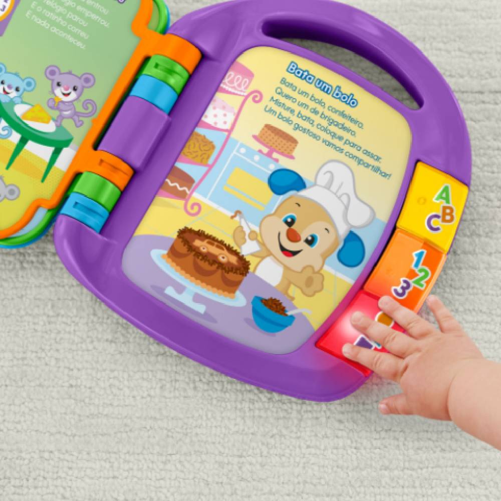 Livro - Aprender e Brincar - Meu Primeiro Livro de Rimas - Fisher-Price