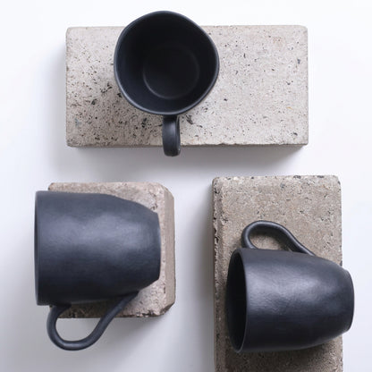 Caneca Orgânico Preto Matte 273ml