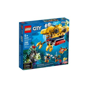 SUBMARINO DE EXPLORAÇÃO DO OCEANO -LEGO CITY