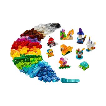 BLOCOS TRANSPARENTES CRIATIVOS - LEGO